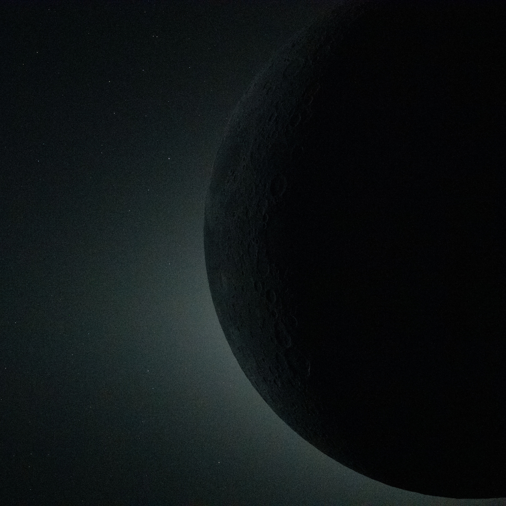 Artemis II Total Solar Eclipse, Partial Frame