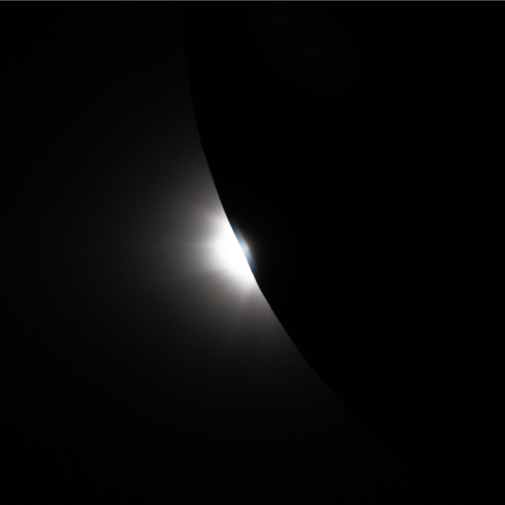 Solar Eclipse Emergence from Orion