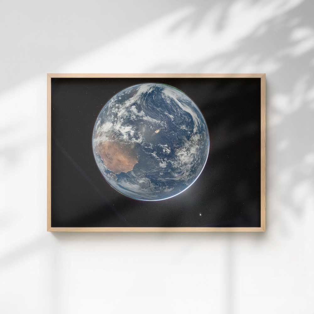 Earth From the Perspective of Artemis II